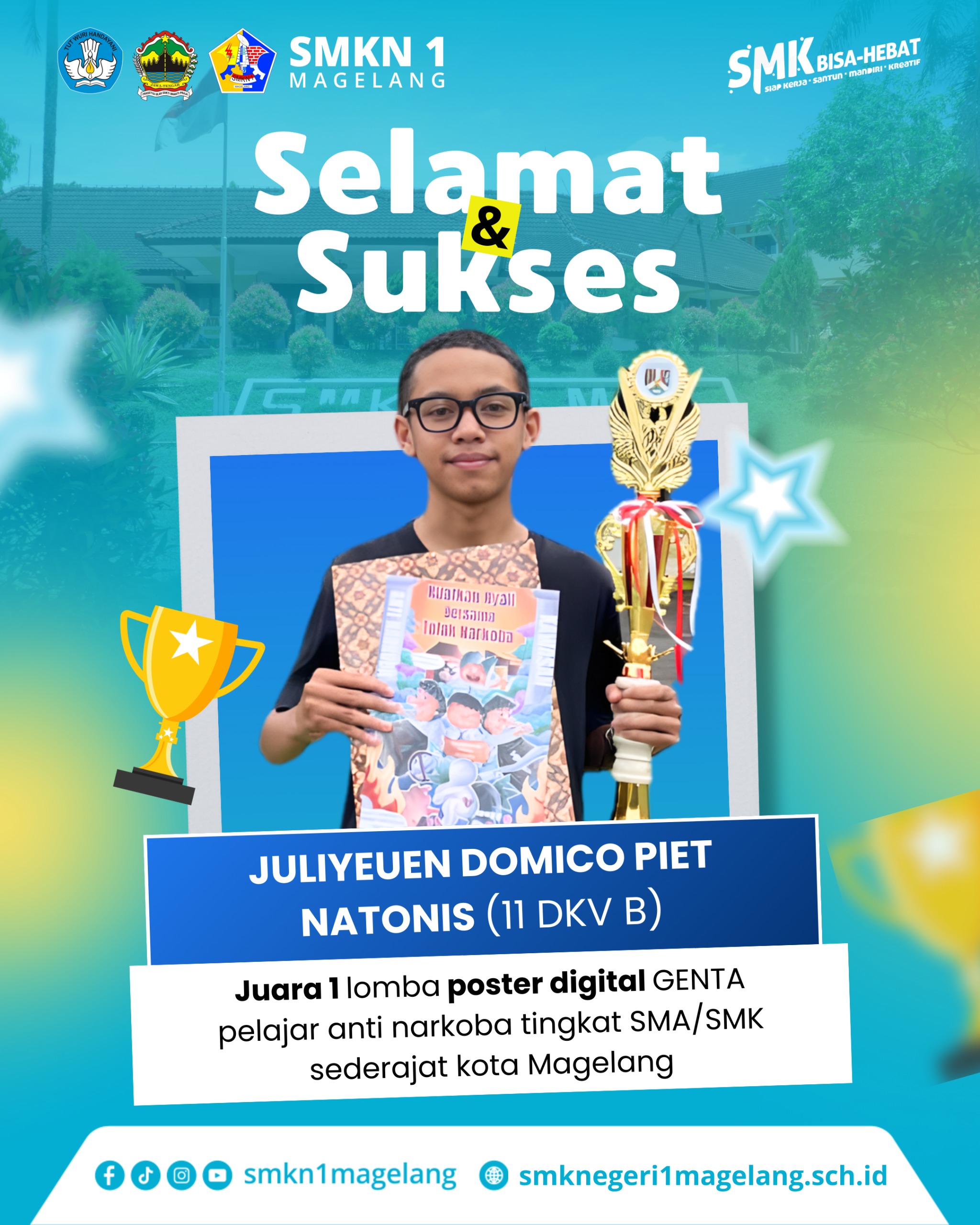 Juara 1 Lomba Karya Ilmiah Remaja Tingkat Kabupaten