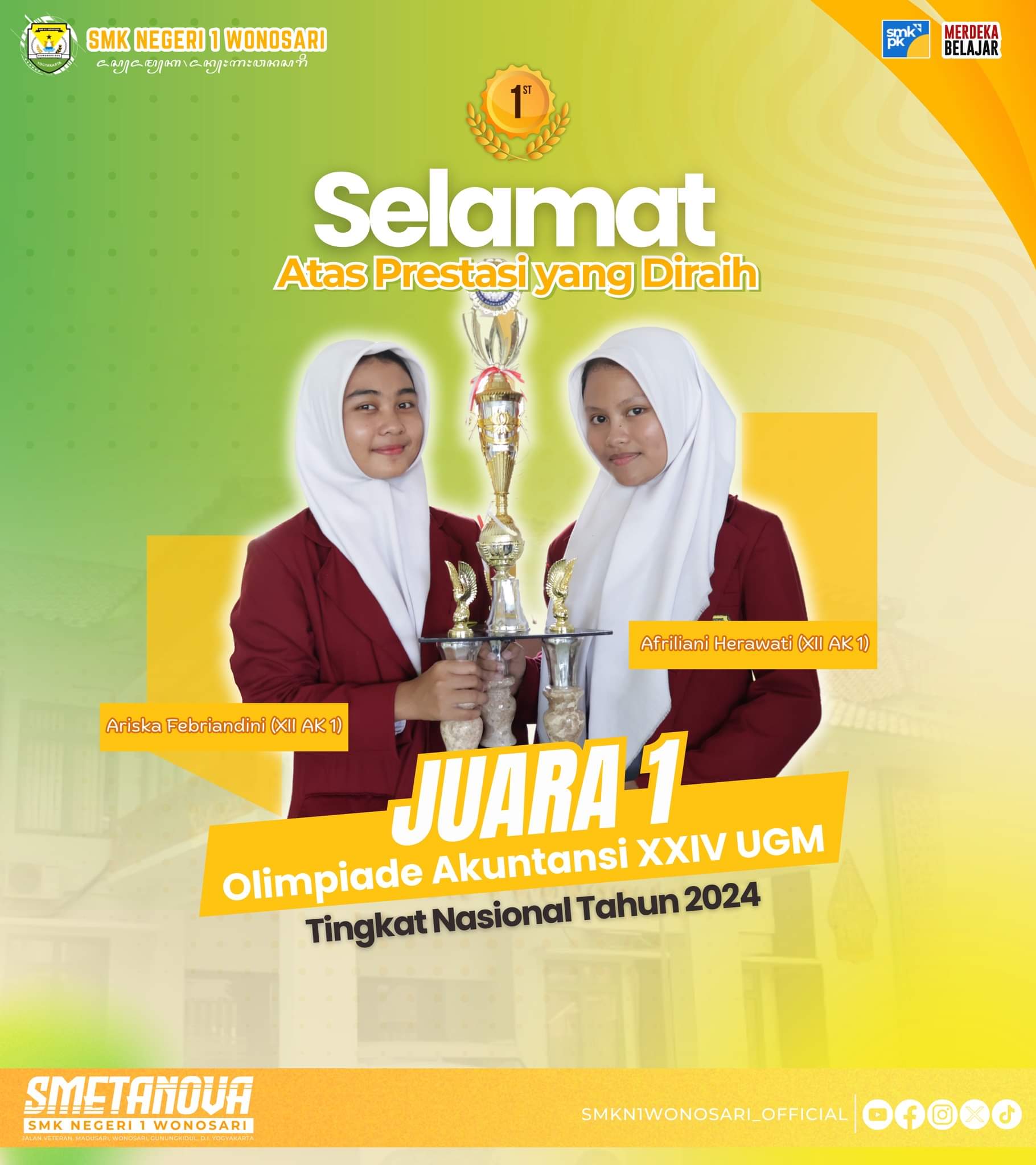 Juara 1 Futsal Cup Antar SMA Se-Kabupaten Malang
